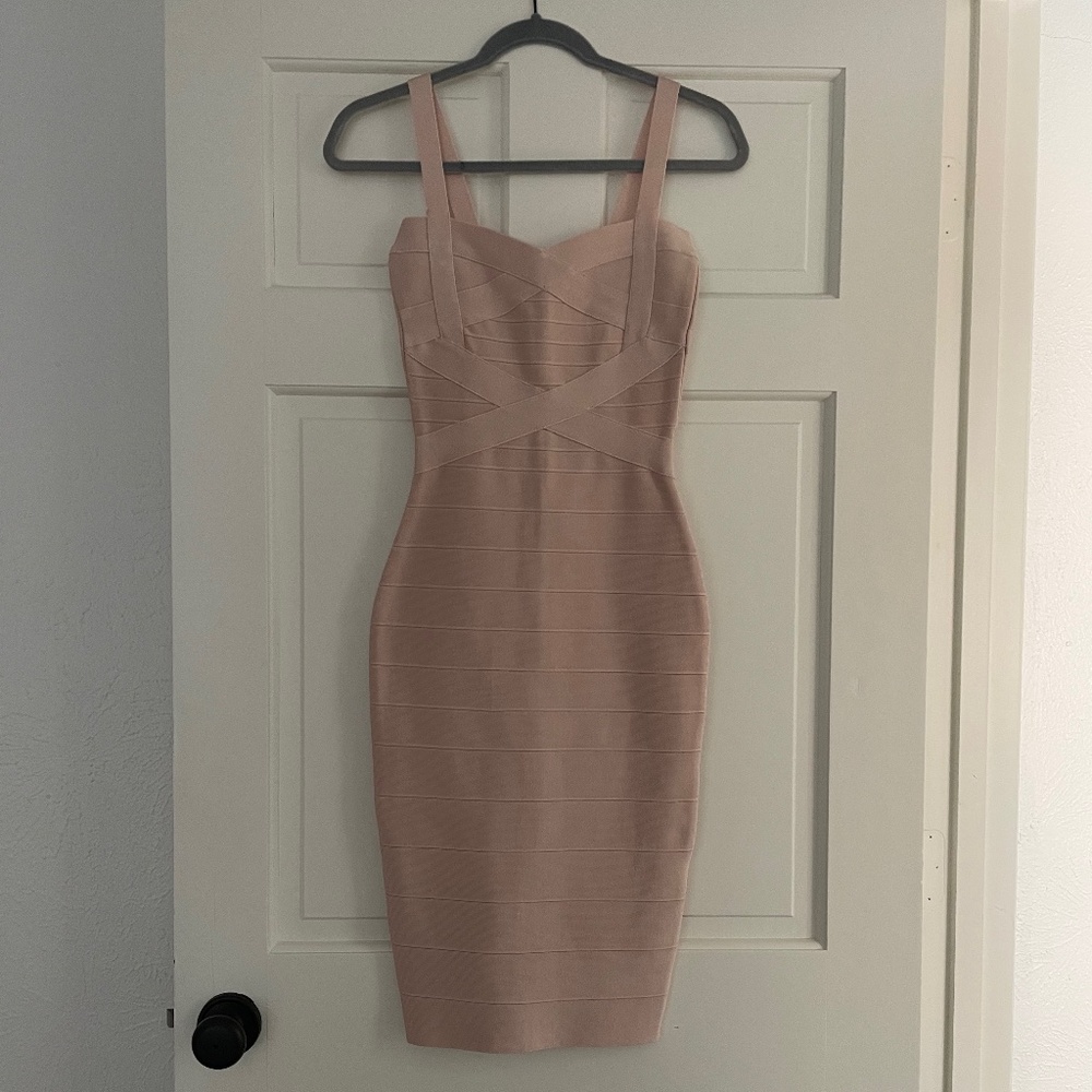 Pink Bandage Dress